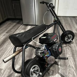 Black Stock Minibike